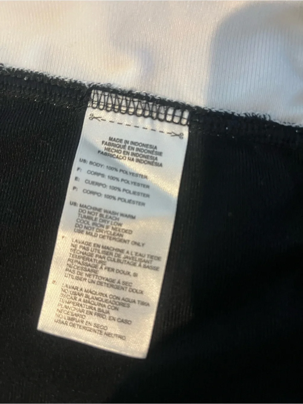 Adidas Black and White Bomber Track Jacket with 3 stripes. Jacket/Pants Large